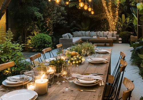 Creating the Perfect Garden for Entertaining Guests